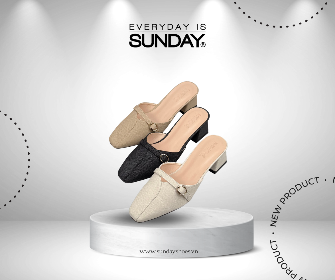 GIÀY NỮ THỜI TRANG SUNDAY BB60
